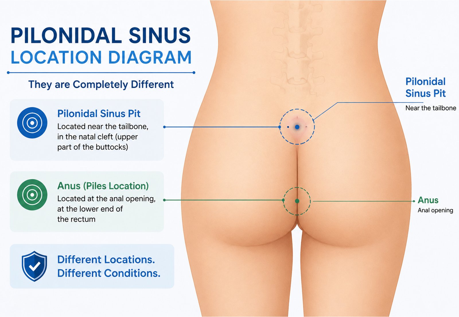 Pilonidal sinus treatment - laser surgery without long recovery